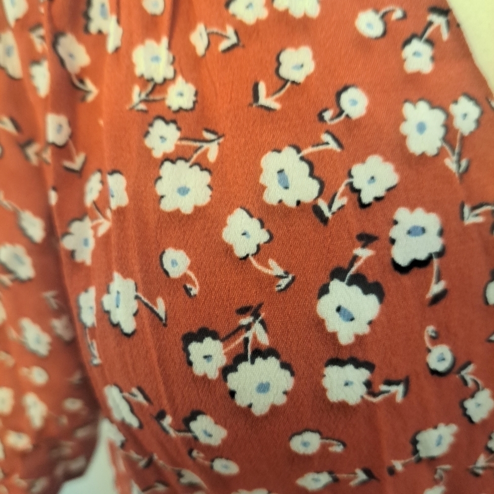 MINKPINK RUSTY ORANGE DRESS XL - Picture 2 of 6